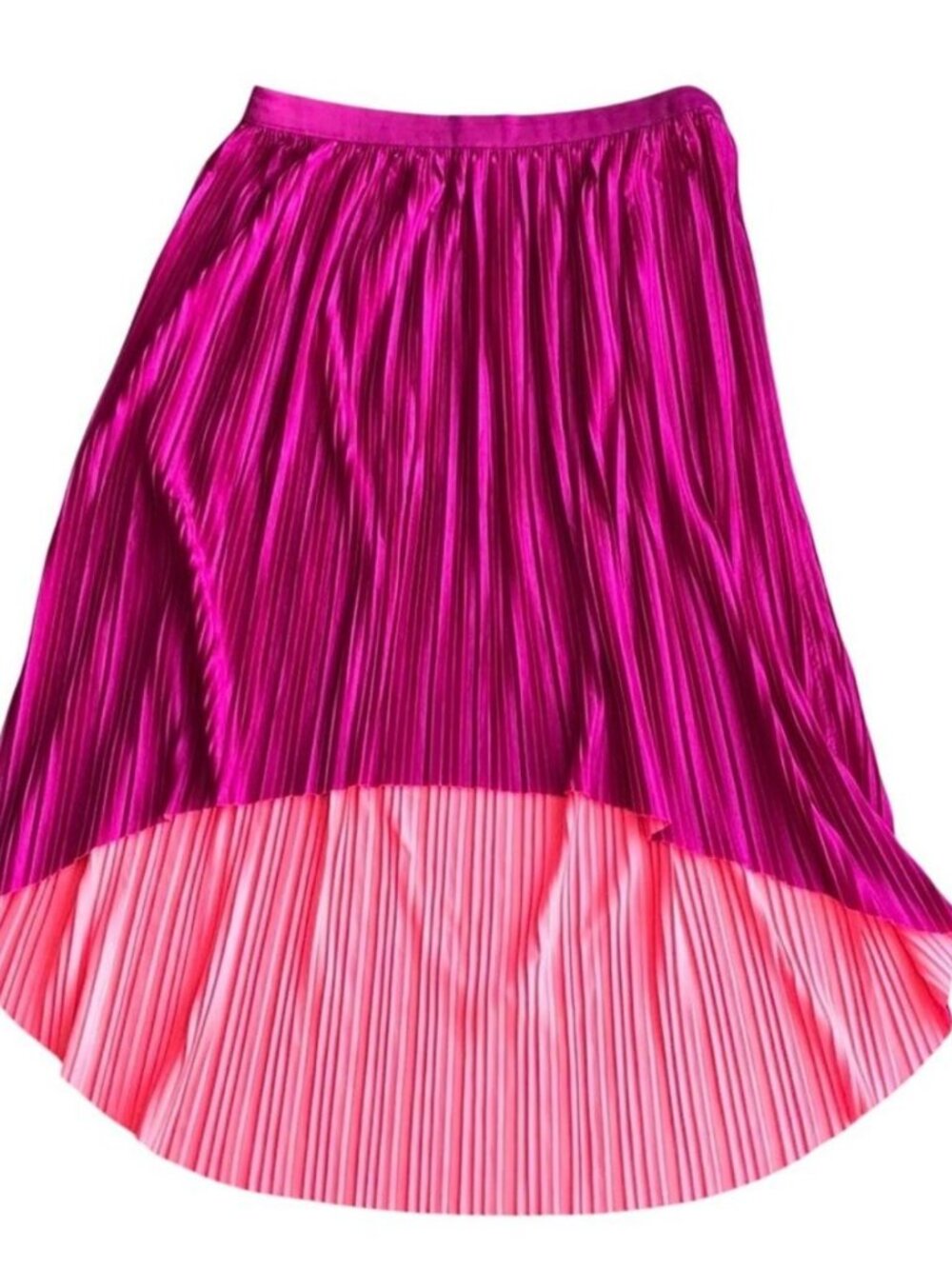 Reversible Hi-Low Pleated